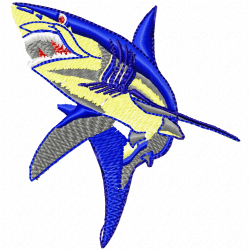 Fishes Embroidery Design 12 Fishes Embroidery Design 12